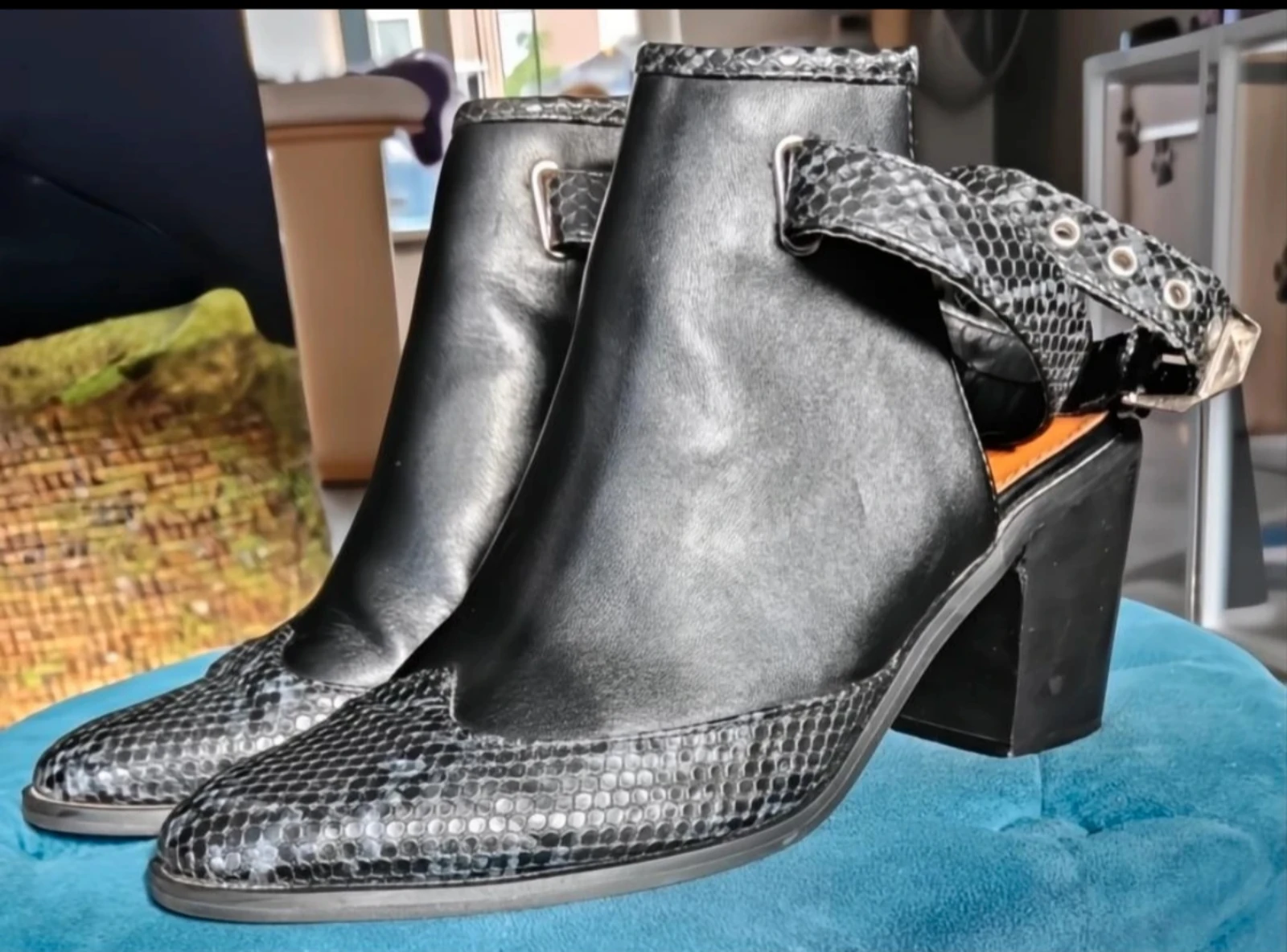 Black Asos Design Ripley Western boots size 42 – photo 7